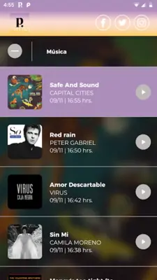 Radio Paula android App screenshot 2